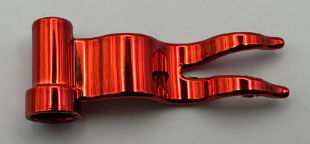 4495 Chrome-RED Flag 4 x 1 Wave  -type -a- or  -b-  Custom Chromed by Bubul