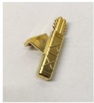   4498 Chrome Gold Minifig, Arrow Quiver   Custom chromed by Bubul