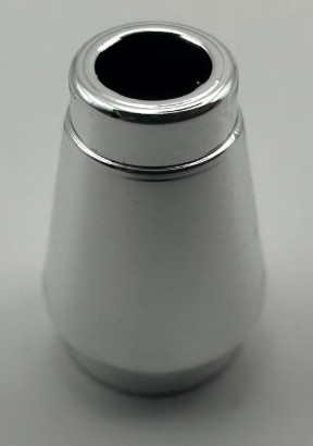 4589, 4589b, 59900 | Chrome Silver Cone 1 x 1 without Top Groove | Custom Cromed by BUBUL