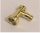 4599 Chrome GOLD Tap 1 x 1  Custom Chromed by Bubul