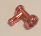 4599 Chrome RED Tap 1 x 1  (R) Part4599  Custom chromed by Bubul