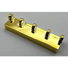   4625 | Chrome Gold Hinge Tile 1 x 4 | Custom Chromed by BUBUL