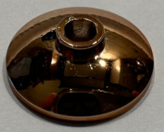 4740_Chrome CopperD Dish 2 x 2 Inverted (Radar)  4740 or 71874 or 30063 Custom Chromed by BUBUL