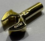  48729 Chrome Gold Bar 1L with Clip Mechanical Claw Custom Chromed by Bubul