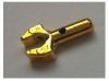 48729 Chrome Gold Bar 1L with Clip Mechanical Claw Custom Chromed by Bubul