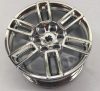 49294 Chrome Silver Wheel 56mm D. x 34mm Technic Racing Medium, 6 Pin Holes, Axle Hole, Open Spokes Custom Chromed by Bubul