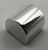 49307 | Silver Brick, Modified 1 x 1 x 2/3 No Studs, Curved Top | Custom Chromed by Bubul