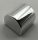 49307 | Silver Brick, Modified 1 x 1 x 2/3 No Studs, Curved Top | Custom Chromed by Bubul