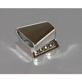   50943 Chrome Silver Vehicle, Air Scoop Top 2 x 2  Custom chromed by Bubul