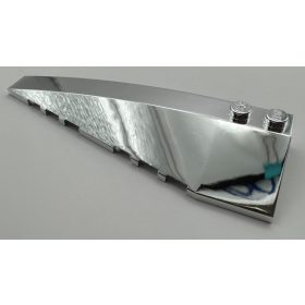   50955 Chrome Silver Wedge 10 x 3 Left or 78883 Custom Chromed by BUBUL