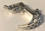   52551 Chrome Silver Bionicle Claw Hook with Axle  Custom Chromed by BUBUL