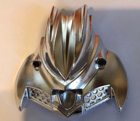 53583 Chrome Silver Bionicle Mask Olmak Custom Chromed by BUBUL