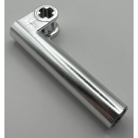   53586 | Technic, Axle Connector Perpendicular 2 x 5 Bent | Custom Chromed by Bubul