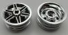 56904 Chrome Silver Wheel 30mm D. x 14mm (for Tire 43.2 x 14)  or 98821 Custom Chromed by BUBUL