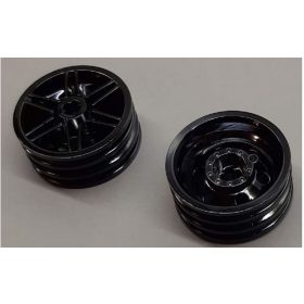   56904 Chrome Black Wheel 30mm D. x 14mm (for Tire 43.2 x 14) or 98821 Custom Chromed by BUBUL