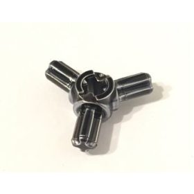   Chrome TITANr Technic, Axle Connector Hub with 3 Axles  57585 Custom Chromed by BUBUL