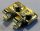 60470 Chrome Gold Plate, Modified 1 x 2 with 2 U Clips (Horizontal Grip) or 60470b Custom Chromed by BUBUL