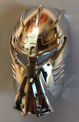 60936 Chrome Silver Bionicle Mask Ignika (Toa Ignika) Custom Chromed by BUBUL