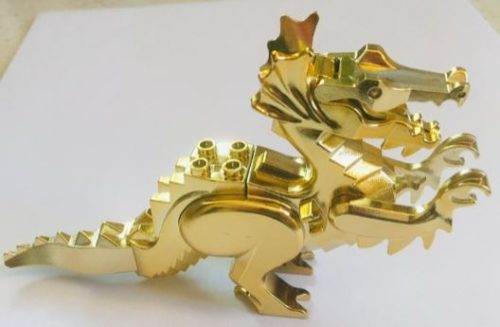 6129 Chrome GOLD Dragon, Classic  6129 6129c02  Custom Chromed by BUBUL