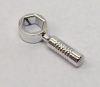 6246d or 11402i Chrome Silver Minifig, Utensil Tool Box Wrench - 6-Rib Handle  6246d or 11402i Custom Chromed by BUBUL