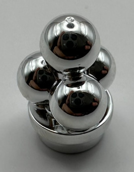 6254 Chrome Silver Ice Cream Scoops  Custom chromed by BUBUL