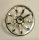 62701 Chrome Silver Wheel Cover 9 Spoke - 24mm D. - for Wheel 55982   part: 62701  Custom chromed by Bubul