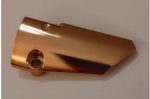   64391 Chrome Copper Panel Fairing # 4 Small Smooth Long, Side B  Custom Chromed by BUBUL