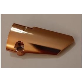  64391 Chrome Copper Panel Fairing # 4 Small Smooth Long, Side B  Custom Chromed by BUBUL