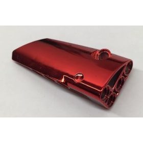   64391 Chrome RED Technic Panel Fairing # 4 Small Smooth Long, Side B 