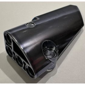   64391 Chrome Titan Panel Fairing # 4 Small Smooth Long, Side B  Custom Chromed by BUBUL