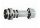 64567 Chrome Silver Minifig, Weapon Lightsaber Hilt Straight  Custom Chromed by Bubul