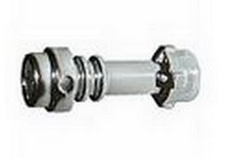 64567 Chrome Silver Minifig, Weapon Lightsaber Hilt Straight  Custom Chromed by Bubul