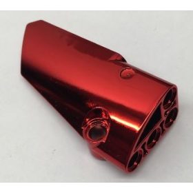   64683 Chrome RED Technic Panel Fairing # 3 Small Smooth Long, Side A