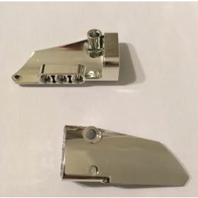   64683 Chrome Silver Technic Panel Fairing # 3 Small Smooth Long, Side A