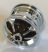 66155 Chrome Silver Wheel 30.4mm D. x 20mm with Center Axle Holes Motorcycle Custom Chromed by Bubul