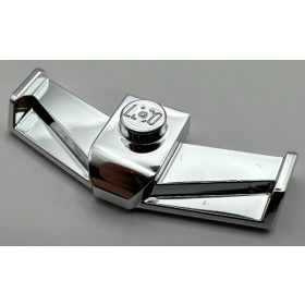   6682 | Chrome Silver Vehicle, Formula 1 Front Wing with Top Stud | Custom Chromed by BUBUL
