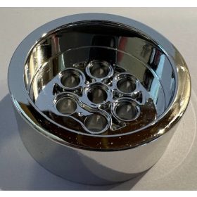   68327 Chrome Silver Wheel 41mm D. x 15mm Technic  Custom Chromed by BUBUL