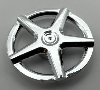 72210a Chrome Silver Wheel Cover 5 Spoke - for Wheel 72206c01 Custom Chromed by BUBUL