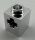 73230 Chrome Silver Technic, Brick 1 x 1 with Hole  Custom Chromed by Bubul