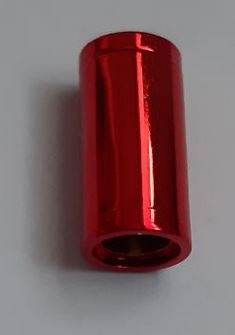 Chrome-RED Technic, Pin Connector Round (Pin Joiner Round)  part 75535 Custom Chromed by BUBUL