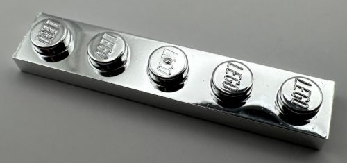 78329 | Chrome Silver  Plate 1 x 5 | Custom Chromed by BUBUL