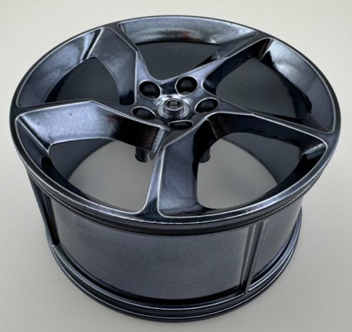 80280 80281 - Chrome TITAN Wheel 75mm D. x 41mm #1 Model Left or Right Side 73389 73398 - Custom Chromed by Bubul 