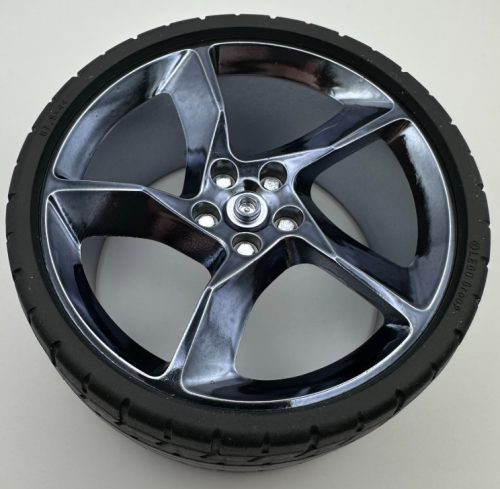 80280 80281 - Chrome TITAN Wheel 75mm D. x 41mm #1 Model Left or Right Side 73389 73398 - Custom Chromed by Bubul 