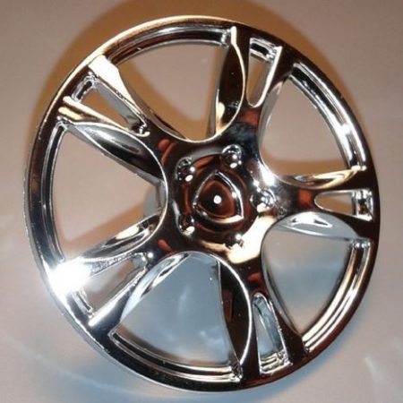 Chrome Silver Wheel Cover 5 Spoke Thick - for Wheel 56145    85969  Custom chromed by Bubul