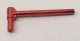 87618 Chrome-RED Bar 5L with Handle (Friction Ram)  Custom Chromed by BUBUL