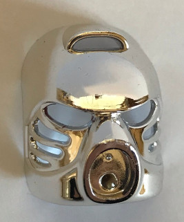 87788 Chrome Silver Bionicle Mask Hau (Stars) Custom Chromed by BUBUL