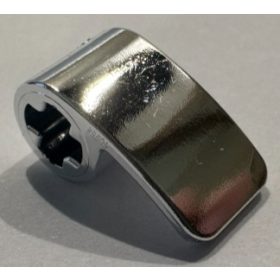   89679 Chrome Silver Technic, Panel Curved 2 x 1 x 1 Custom Chromed by BUBUL