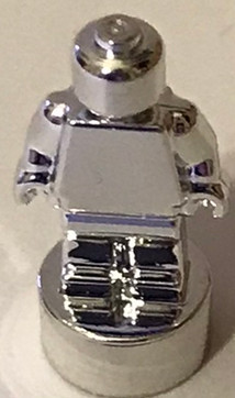 Chrome Silver Statuette, Trophy   90398  Custom Chromed by BUBUL