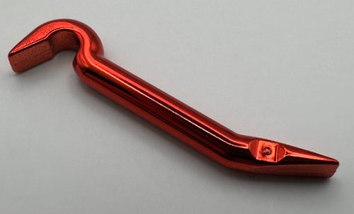 92585 | Chrome RED Minifigure, Utensil Tool Crowbar | Custom Chromed by BUBUL