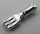 93082i Chrome Silver Friends Accessories Cutlery Fork  93082 93082i  Custom Chromed by BUBUL